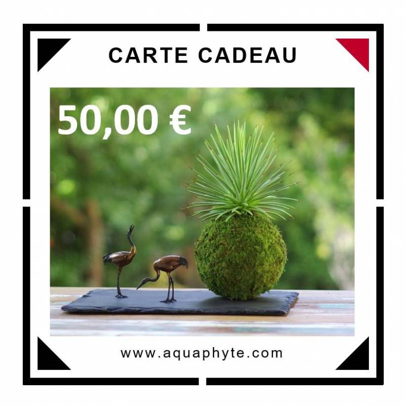 Carte Cadeau Aquaphyte 50 euros