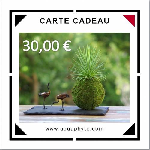 Carte Cadeau Aquaphyte 30 euros